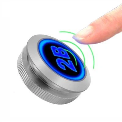 לחצן ללא מגע במעלית