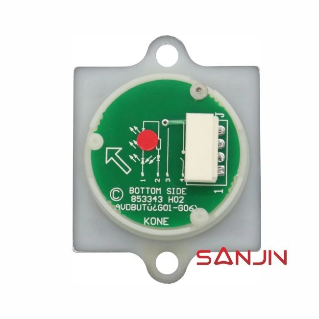KONE elevator Square button with ear 853343 H02